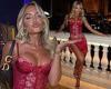 Love Island's Molly Smith sets pulses racing in red corset and matching skirt ... trends now