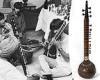 Traditional Indian sitar used by George Harrison on Beatles' Norwegian Wood ... trends now