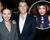 Scarlett Johansson supports husband Colin Jost as Rosario Dawson glows in blue ... trends now
