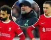 sport news Mo Salah and Darwin Nunez are DROPPED by Jurgen Klopp for Liverpool's trip to ... trends now