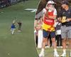 sport news LIV Golf caddie is struck in the HEAD by a bottle thrown from the crowd during ... trends now