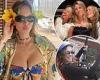 Sydney Sweeney puts on a busty display in a bikini top in highlights from her ... trends now