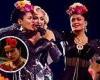 Salma Hayek dresses up as Frida Kahlo to join Madonna on stage at her Mexico ... trends now