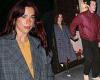 Dua Lipa and boyfriend Callum Turner put on a loved-up display as they hold ... trends now