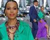 Kerry Washington puts on a chic display in colorful look with husband Nnamdi ... trends now