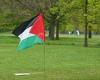 Pro-Palestinian tent camps seen at British universities as chaos erupts trends now