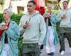 Pictured: England star Trent Alexander-Arnold is seen with Jude Law's Christian ... trends now