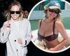 Sydney Sweeney bundles up in an ivory coat as she arrives at an airport in ... trends now