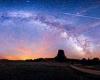 Up to 50 shooting stars will soar across the US each hour during the  Eta ... trends now