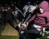 Tear gas and bloody blows at UCLA with the university's campus paralysed by ... trends now
