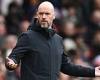 sport news Erik ten Hag hits out at 'totally c**p' reports Manchester United are set to ... trends now