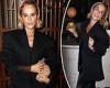 Pip Edwards looks elegant in a black gown as she celebrates chef Nobu Matsuhisa ... trends now
