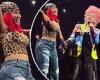 Nicki Minaj surprises Barbz as she brings out Cyndi Lauper to perform Pink ... trends now