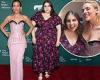 Busy Philipps squeezes into spiked latex corset as Beanie Feldstein fancies ... trends now
