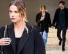 Ashley Benson puts on a chic display in an oversized blazer and jeans after ... trends now