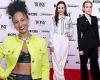 Alicia Keys showcases toned tum in black leather bralette while joined by ... trends now
