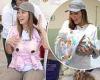Myleene Klass dons a nursing vest and dotes over a newborn as she ... trends now