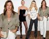 Georgia May Jagger looks incredible in khaki blazer and white jeans as she ... trends now