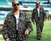 Lewis Hamilton shows off his quirky sense of style in sequin shirt and trousers ... trends now