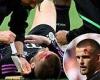 sport news Eric Dier is left covered in BLOOD after a heroic goal-line clearance as his ... trends now