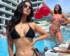 Vicky Pattison puts on a busty display in skimpy black bikini as she shares a ... trends now