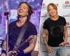 Keith Urban shows off his bulging biceps and rockstar tattoos in a tight black ... trends now