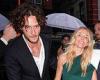 Sienna Miller puts on a leggy display in a green suede mini dress as she joins ... trends now