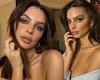 Emily Ratajkowski shares sultry selfies on Instagram with shirt draped off ... trends now