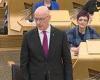 John Swinney is installed as Scottish First Minister after Humza Yousaf ... trends now