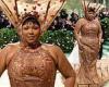Lizzo has all eyes on her in puzzling 'vase dress' with bowl-like headpiece at ... trends now