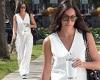 Brad Pitt's girlfriend Ines de Ramon, 34, looks chic in white for stroll in Los ... trends now
