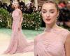 Met Gala 2024: Phoebe Dynevor looks ethereal in a Victoria Beckham sheer pink ... trends now