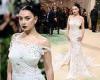 Met Gala 2024: Charli XCX cuts an edgy ensemble in a cone bra and ripped Marni ... trends now
