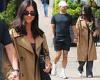 Lucy Mecklenburgh cuts a chic figure as she hold hands with her fiancée Ryan ... trends now