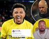sport news 'He's talking to you, clown!': Fans are convinced Jadon Sancho takes aim at Man ... trends now