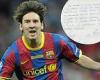 sport news Signed napkin that secured Lionel Messi's boyhood move to Barcelona as a ... trends now
