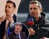 sport news Jamie Carragher brutally mocks Sky Sports colleague Gary Neville for his new ... trends now
