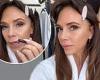 Victoria Beckham shows off her chiseled face and flawless skin as she shares ... trends now