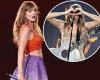 Taylor Swift wows in sparkly orange and purple co-ord as she debuts MORE new ... trends now