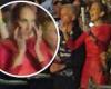Celine Dion emotionally wipes tears from her eyes while dancing in the stands ... trends now