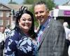 Lisa Riley wears floral dress as she cosies up to rarely seen fiancé Al at the ... trends now