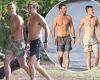 Shirtless Bear Grylls hits the beach in Costa Rica with his lookalike son ... trends now