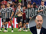 Man United stars' bizarre reaction after LOSING crunch Champions League match that left Erik ten Hag's staff 'rubbing their eyes' in shock