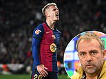 Revealed: The 'ruinous nine-figure bill' Barcelona could face for unregistered Dani Olmo, as Premier League clubs wait to swoop for £50m star