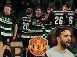 Incoming Man United boss Ruben Amorim 'could raid Sporting Lisbon for THREE stars next summer in £175m swoop' - 'with chiefs at Portuguese club expecting him to try and poach players'