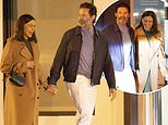 Hugh Jackman and Sutton Foster confirm their romance as they hold hands on dinner date in Los Angeles