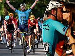 British Tour de France legend Mark Cavendish WINS the final race of his career after announcing retirement at 39