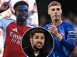 Cesc Fabregas urges fans not to believe everything they read as he hits back at 'FAKE' social media post that put him at the centre of a debate between Cole Palmer and Bukayo Saka