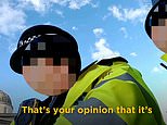 Shocking moment Met Police officers 'refuse to acknowledge Hezbollah are terrorists' and announce 'your opinion is your opinion'