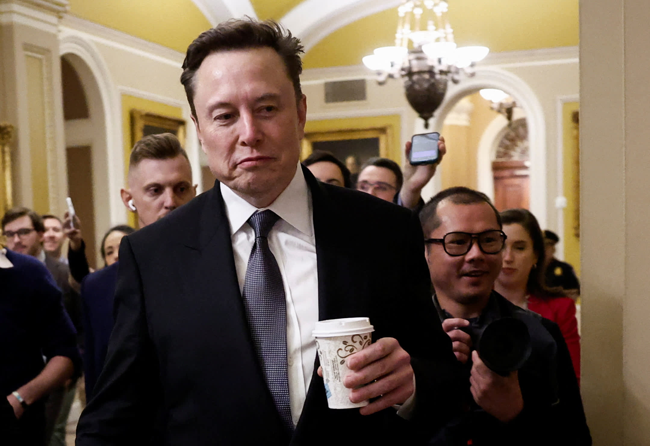 House Democrats say GOP caved to Musk in funding bill, protecting his China interests